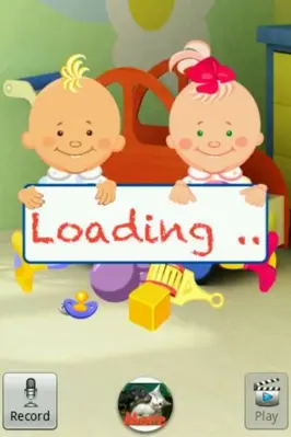 Talking Baby Twins android App screenshot 0