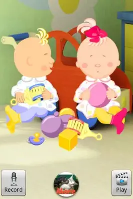 Talking Baby Twins android App screenshot 2