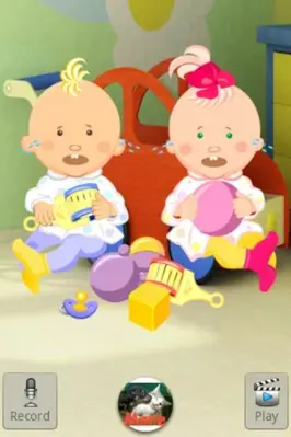 Talking Baby Twins android App screenshot 3